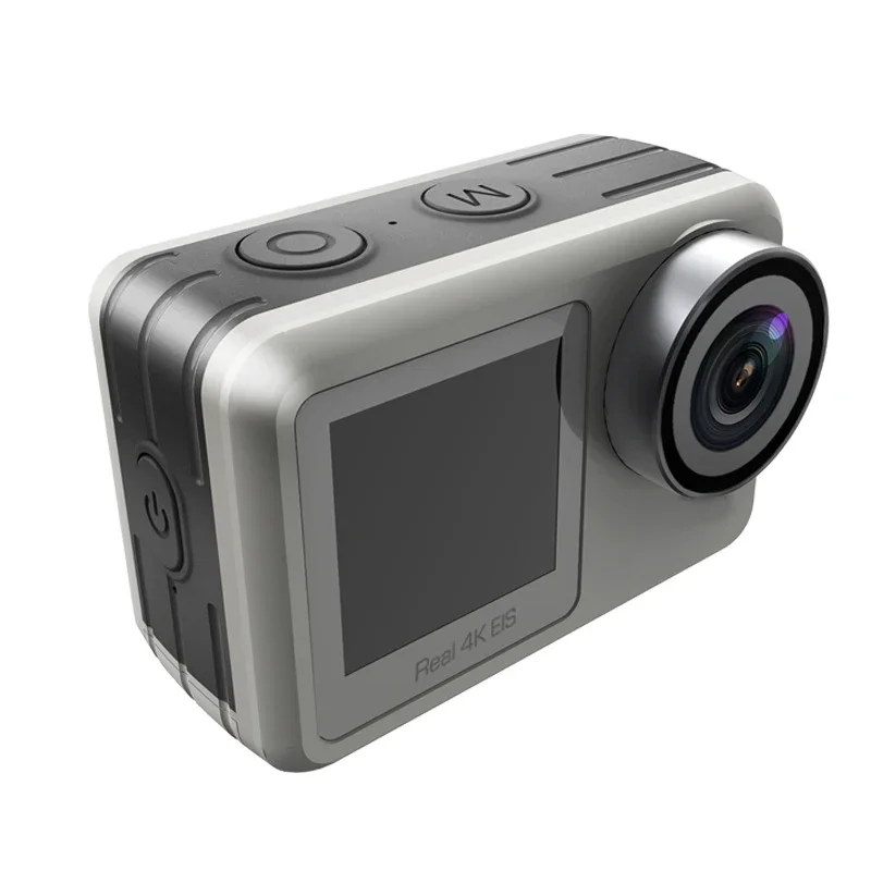 2026 Mini 4K Real Dual Lens Action Camera Waterproof Sports EIS WiFi 10x Optical 60FPS Touch Screen Remote Control Underwater Us