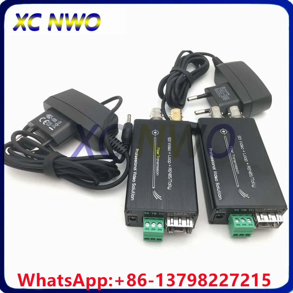 1-канальный миниатюрный оптоволоконный конвертер 3G-SDI с функциями Tally и Loopback, 1080P@60Hz, оптоволоконный трансивер 3G SDI с разъемом LC BIDI SFP.