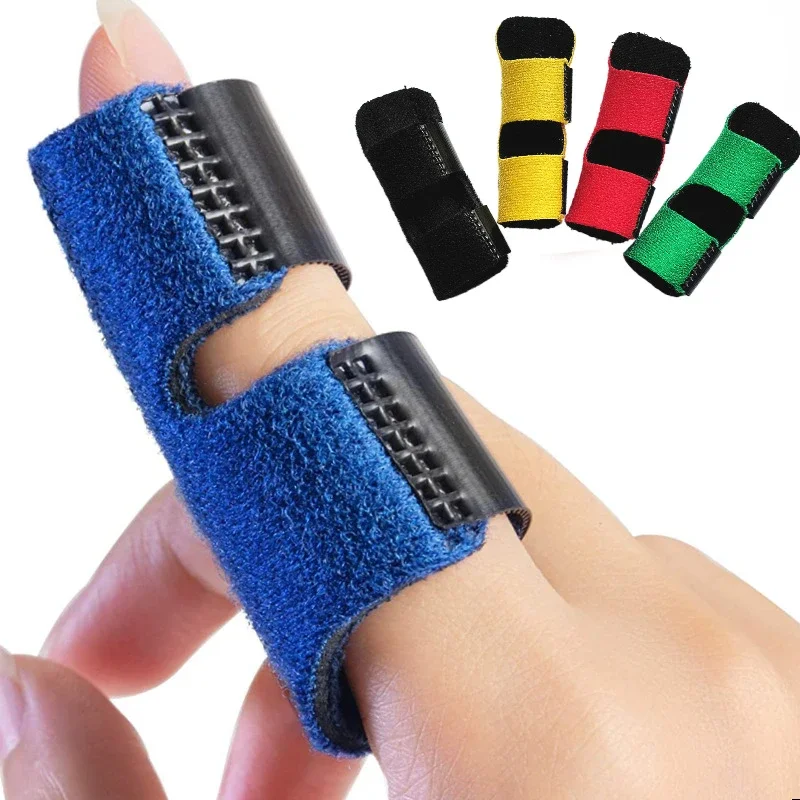 

Pain Relief Trigger Finger Fixing Splint Straighten Brace Adjustable Sprain Dislocation Fracture Finger Splint Corrector Support