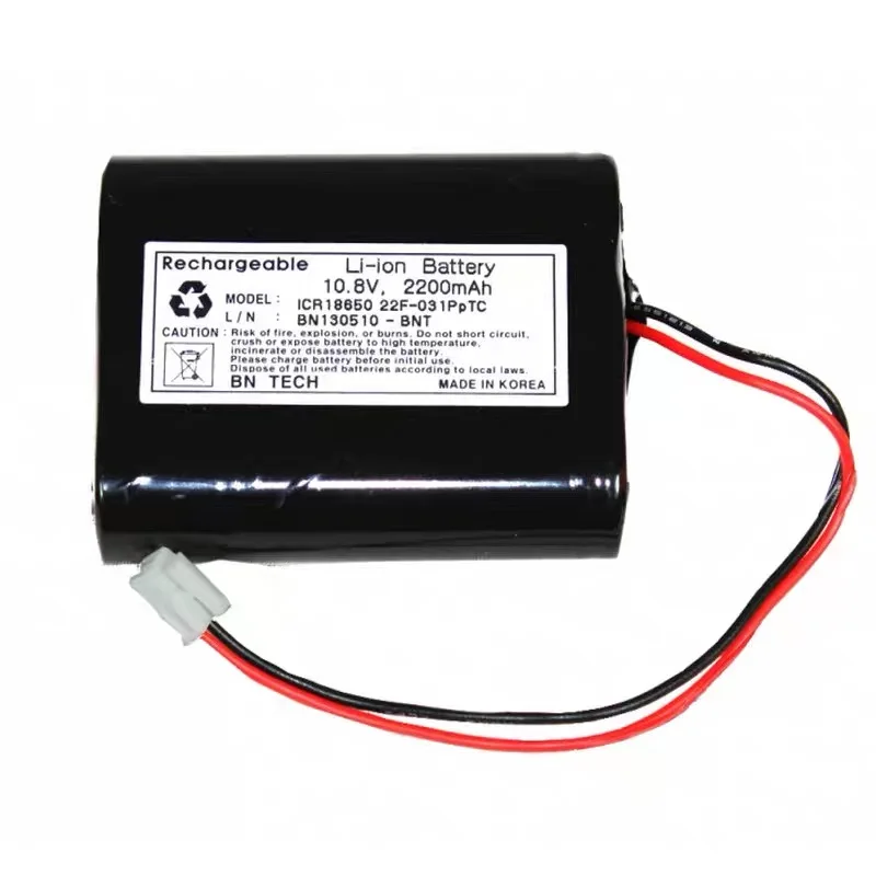 Аккумулятор для оксиметра BIONET COMPACT7 compact 5 COMPACT5-26, BN130510-BNT, icr18650 22f-031pptc, ICR18650 22F-031PpTC