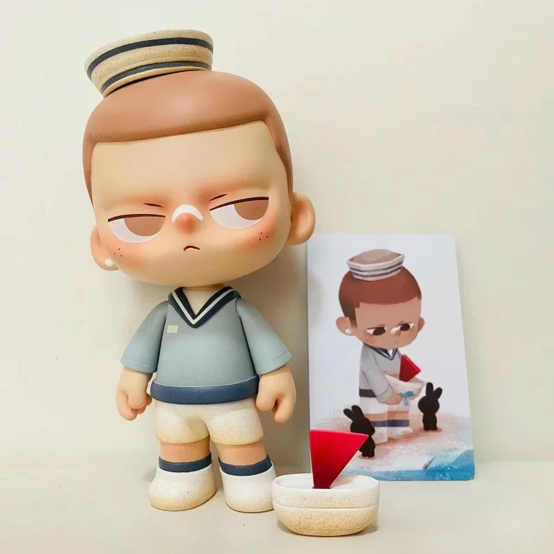 KUBO Navy Bravely Explore The Sea Figure Sailor Doll with Blue Cap Seaman Journey Boy Guy Art Collection Designer Studio