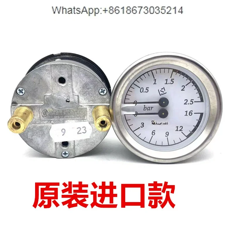 Coffee machine pressure gauge Coffee machine Double pointer pressure gauge Coffee machine accessories