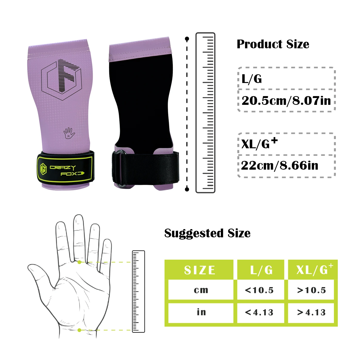 Grips Crazy Fox Hypalon Chalk Free Gym Wod Training Grip Wrist Support Velites Material Quad Ultra Calleras