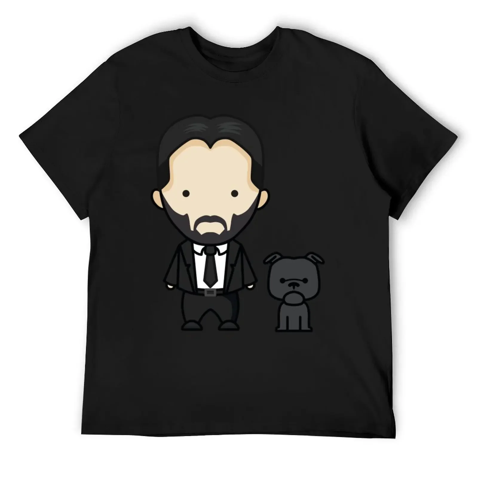 John Wick Art T-Shirt quick-drying shirts graphic luxury clothes men