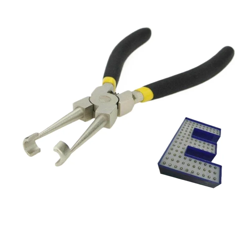 Exposed lamp jack pliers, perforated luminous word lamp bead perforated pliers 1 reinforced version exposed lamp socket clamp