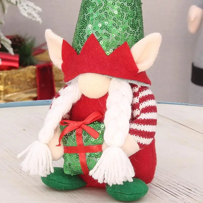 J0MF Dwarf Rudolf Gonk Tomte Dwarf Plush ตุ๊กตาเครื่องประดับตกแต่งของขวัญวันแม่สแกนดิเนเวียน Tomte Rudolf