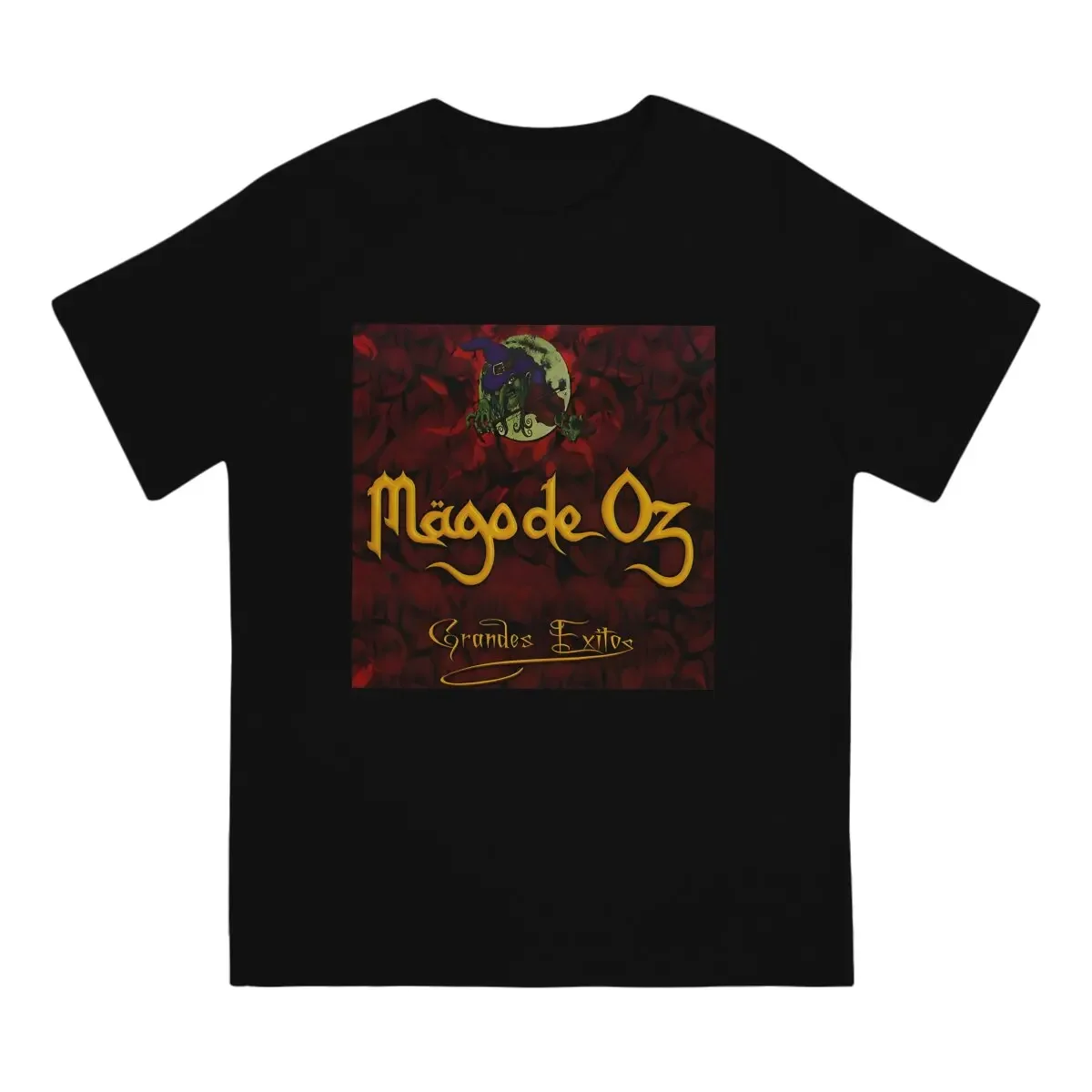 2007 T-Shirt for Men Mago De Oz Band Vintage Pure Cotton Tees Crewneck Short Sleeve T Shirt New Arrival Tops