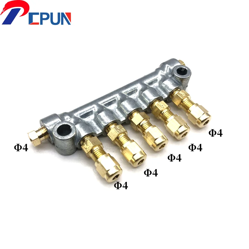 Type A resistant, oil separator, oil circuit, flow limiting valve, distributor, number of one-way metering parts, oil discharge