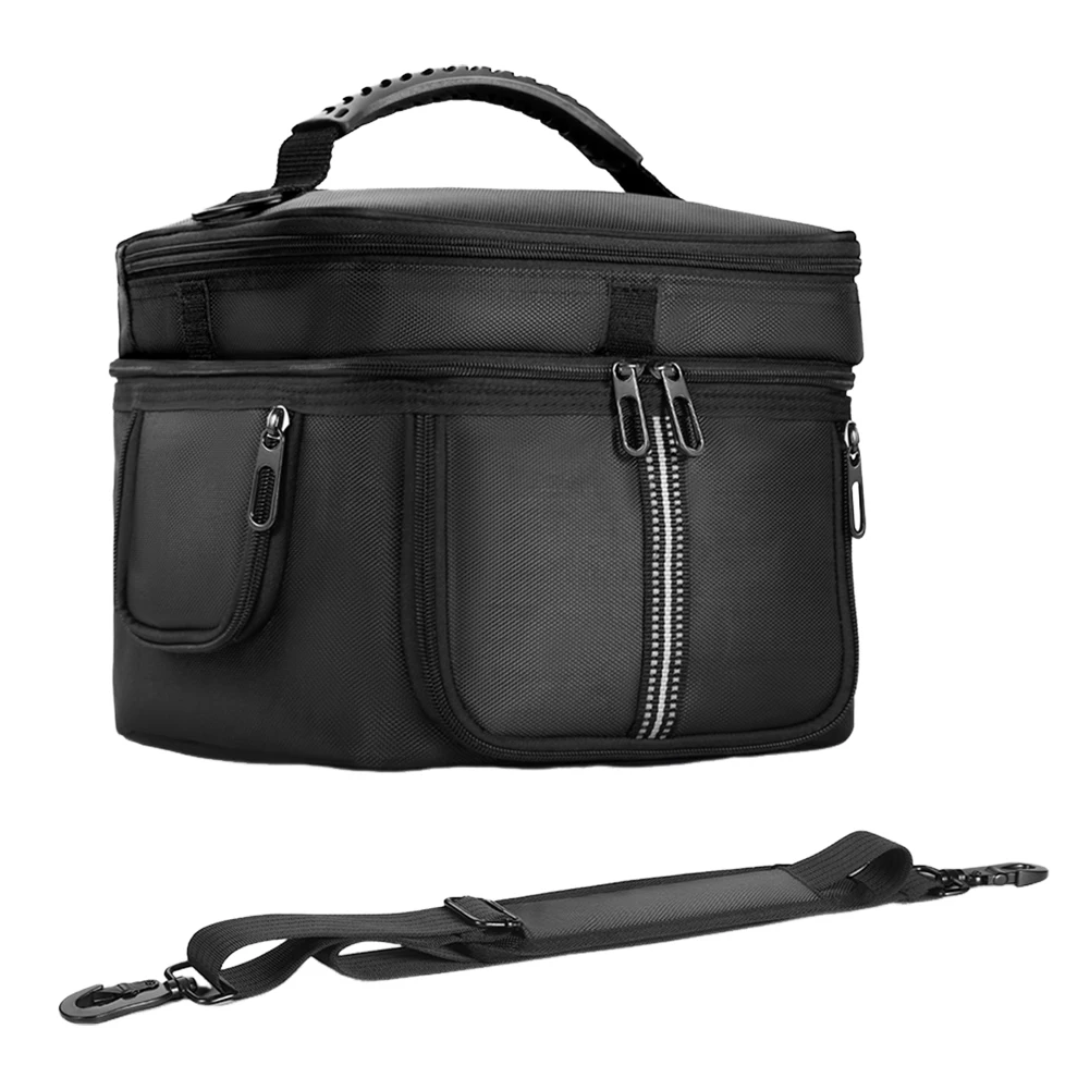 Carrying Case Storage Case Dustproof Travel Carrying Bag with Shoulder Strap & Handle for Ecoflow Portable Power Station River 3