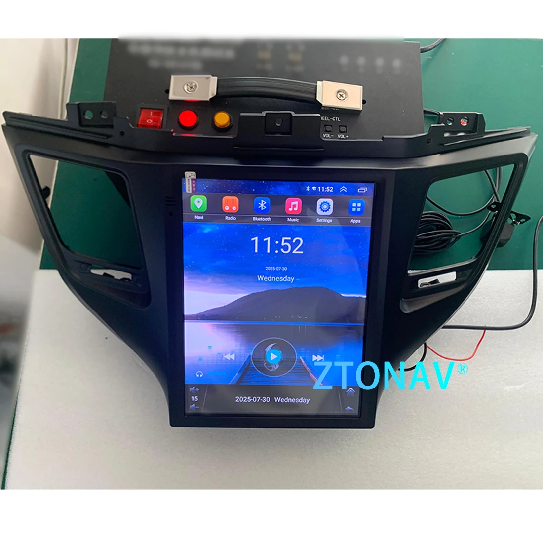 Car Stereo For Hyundai Tucson 2015 2016 2017 2018 Tesla Screen Radio Android Screen Car Media Player GPS Navi Auto Headunit