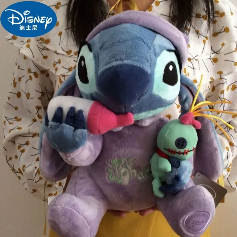 

28 Cm New Cute Lilo And Stitch Plush Toys Disney Creativity Stuffed Plush Doll Toys Anime Cartoon Kids Holiday Birthday Gifts