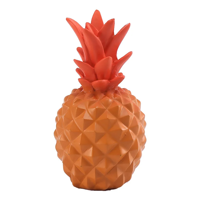 Resin Pineapple Table Decoration Fruit Crafts Living Room Restaurant Wine Cabinet Decorative Figurines Home Accessories
