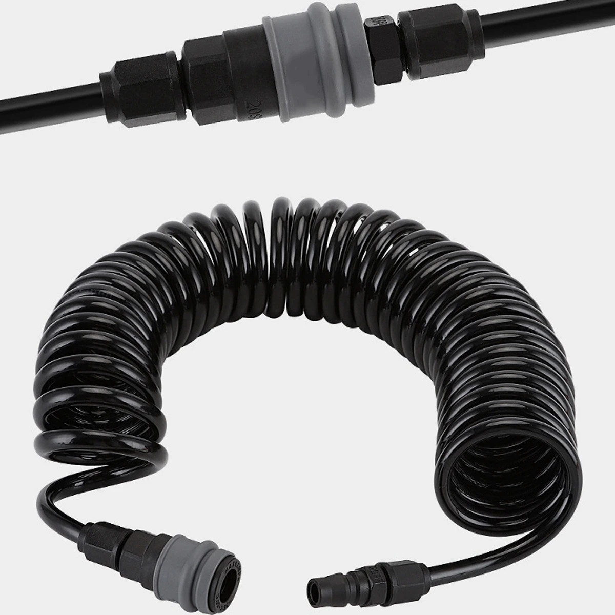 Tubo dell'aria Plastica Acciaio Tipo C Connettore rapido pneumatico 8/10/12mm Interfaccia SP/PP 20/30/40 Giunto del compressore della pompa dell'aria autobloccante
