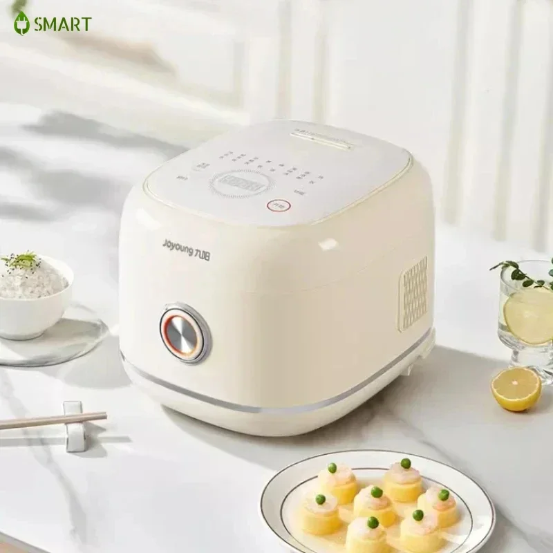 Nova panela de arroz doméstica multifuncional inteligente com panela interna não revestida de aço inoxidável 316L (em forma de bola).