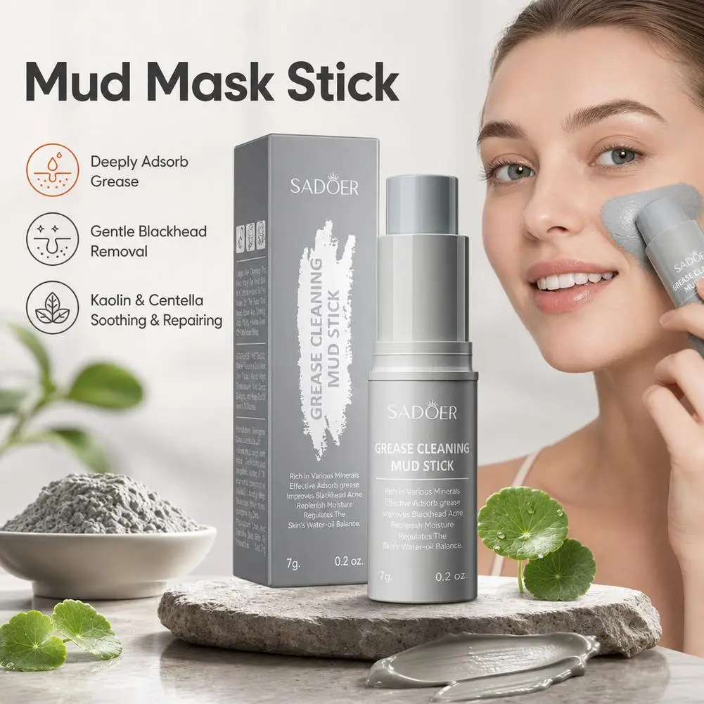 Deep Cleansing Mud Mask Stick Blackhead Remover Oil Control Face Clay Mask Pore Minimizer Hydrating Skin Care