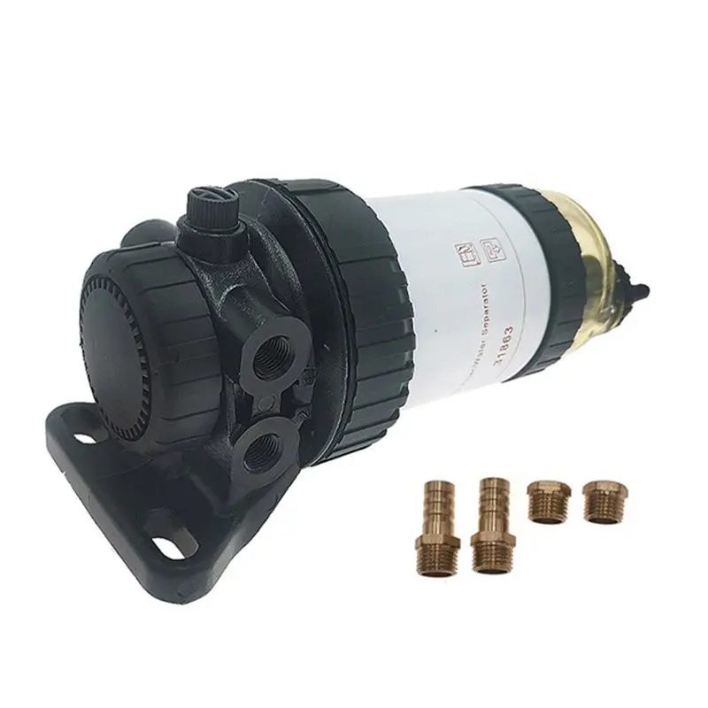 Fuel Filter Assembly 42093 31863 Fuel Water Separator 30 Micron Fit For FM100 Series Diesel Engines Replaces