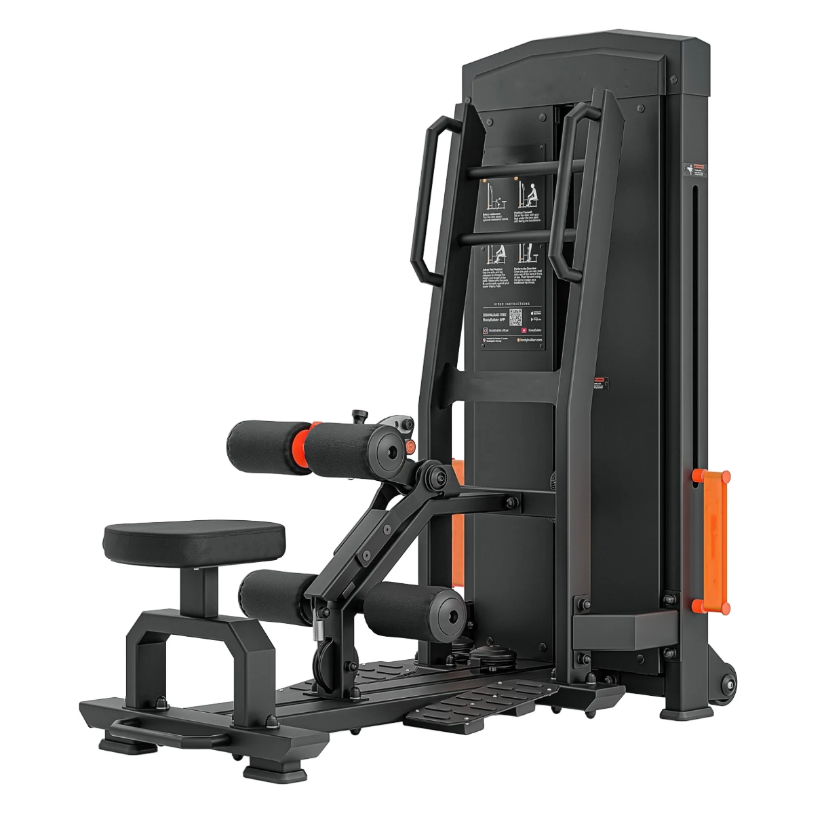 YG Fitness YG-B004 Commercial Gym Fitness Exercise Equipment Pin Load Selection Standing Hip Thrust Machine