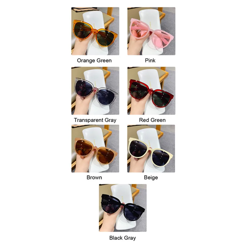 New Vintage Cat Eye Sunglasses For Woman Fashion Brand Retro Sun Glasses Ladies Classic Outdoor Shades UV400 Oculos De Sol