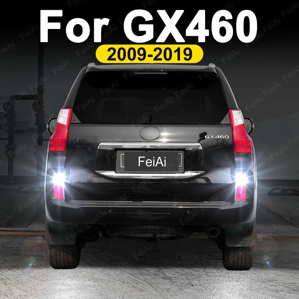LED Reverse Lights For Lexus GX460 GX 460 2009 2010 2011 2012 2013 2014 2015 2016-2019 Tuning Accessories Reversing Light Bulbs