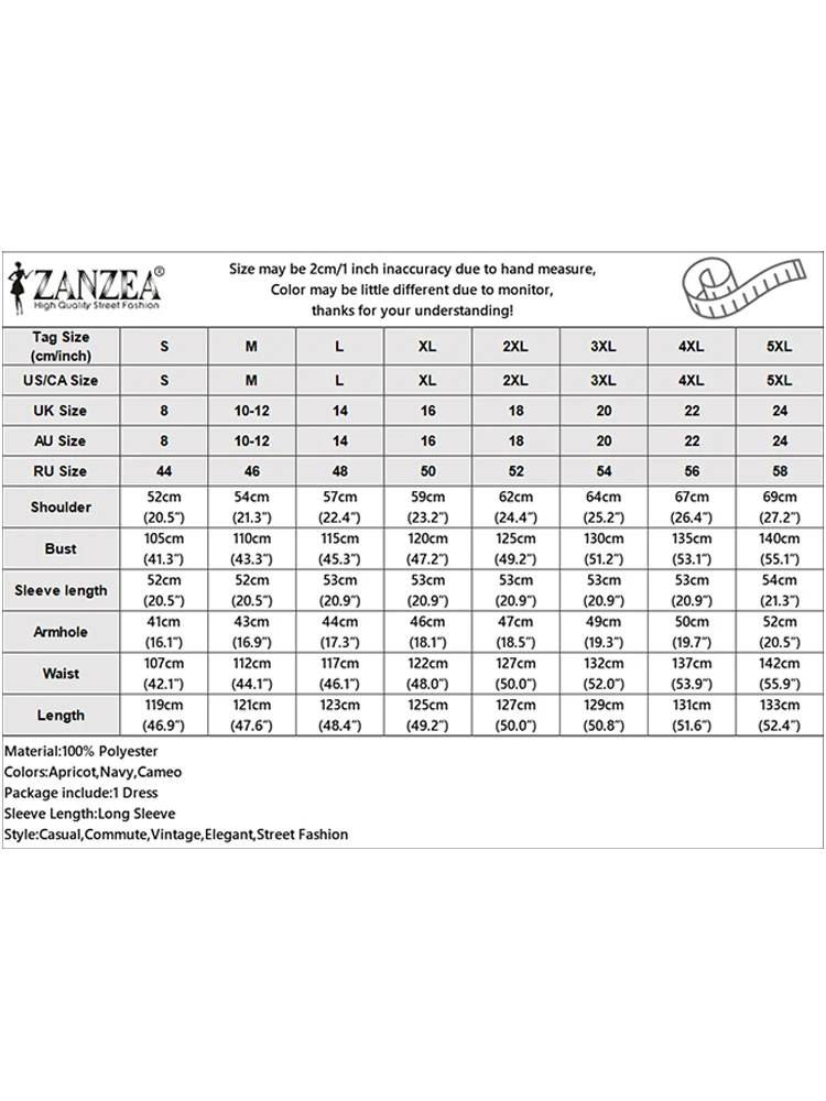 ZANZEA Damen Midi-Hemdkleid, lässig, locker, Umlegekragen, lange Ärmel, halbe Knöpfe, einfarbig, Kleid, Herbst, 3 Farben, S-3XL