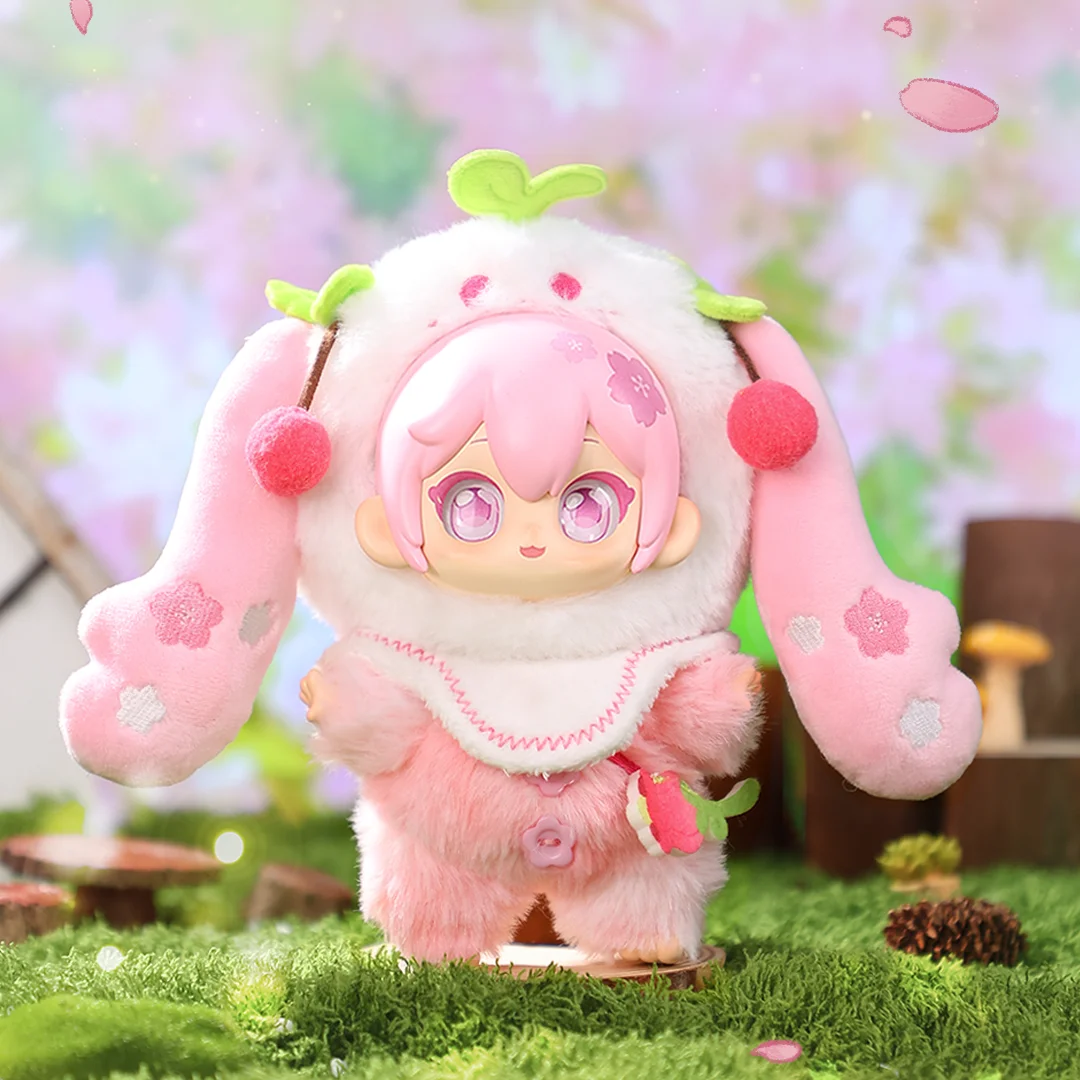 Authentieke Miku knuffel sleutelhanger trendy blinde doos collectible vinyl pop zacht knuffelig verrassing concert bos thema cadeau