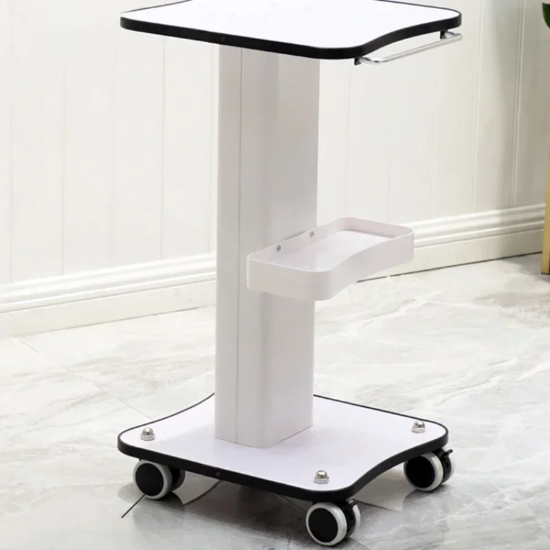 High-End Mobile Shelf Discount Base, Hair Salon Furniture with Beauty Salon, Trolley Instruments for Medical Beauty Salons