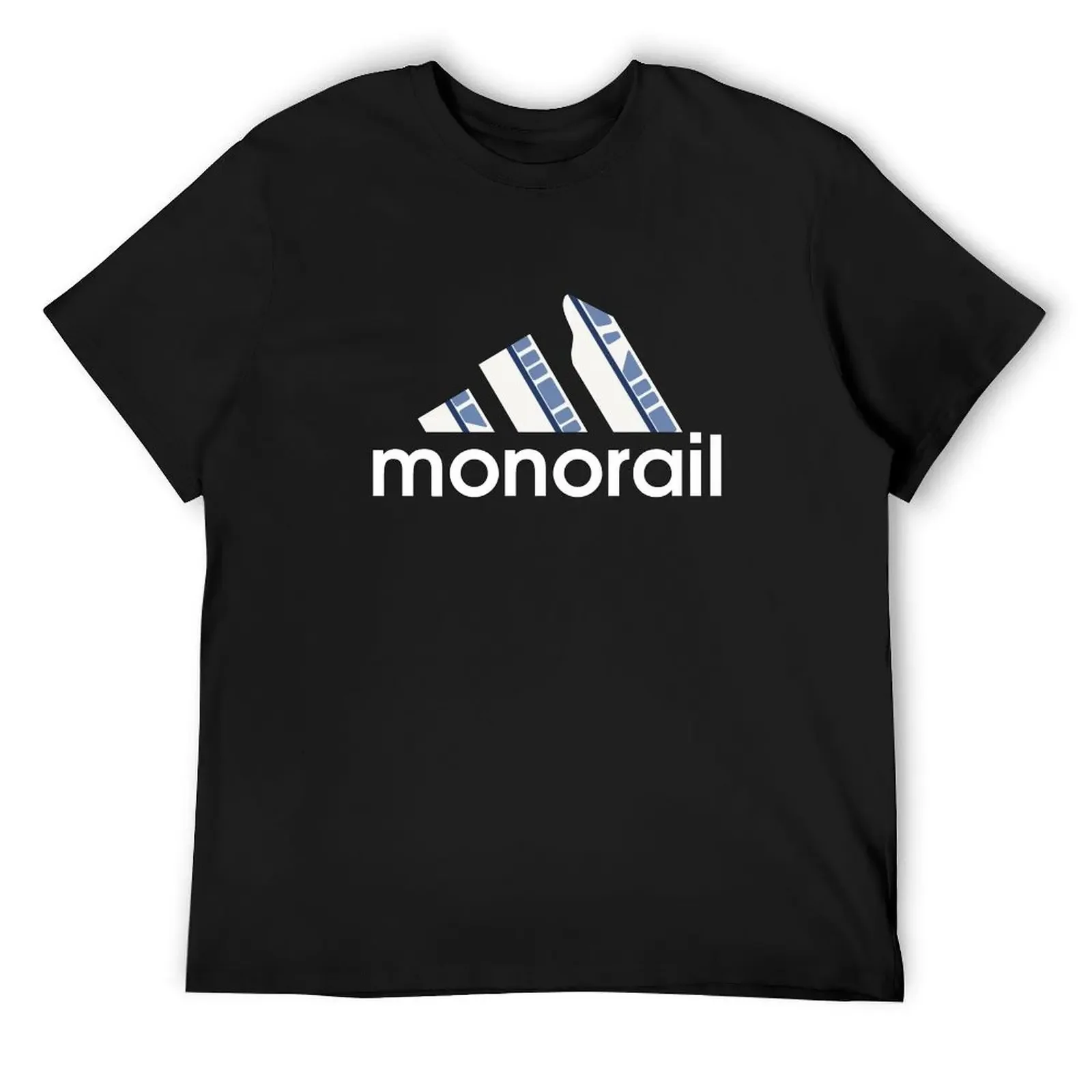 monorail - blue T-Shirt anime figures anime t shirts t shirt for men