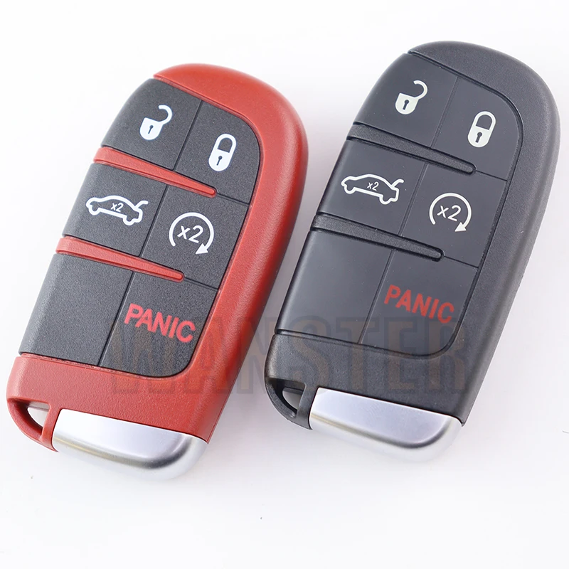 433mhz 46 Chip Car Key Fob Housing for Jeep Grand Cherokee Chrysler 300 for Dodge Challenger Charger SRT Hellcat Redeye Widebody