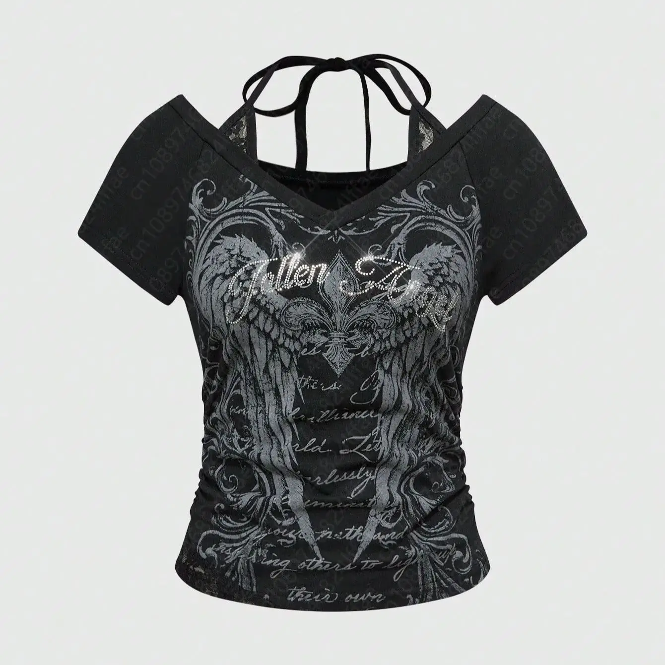 Y2K Harajuku Nette Schleife Streetwear Fashion Neue Coole Mini Deer Muster frauen Shorts Emo Vintage frauen Crop Tops Chic ästhetische