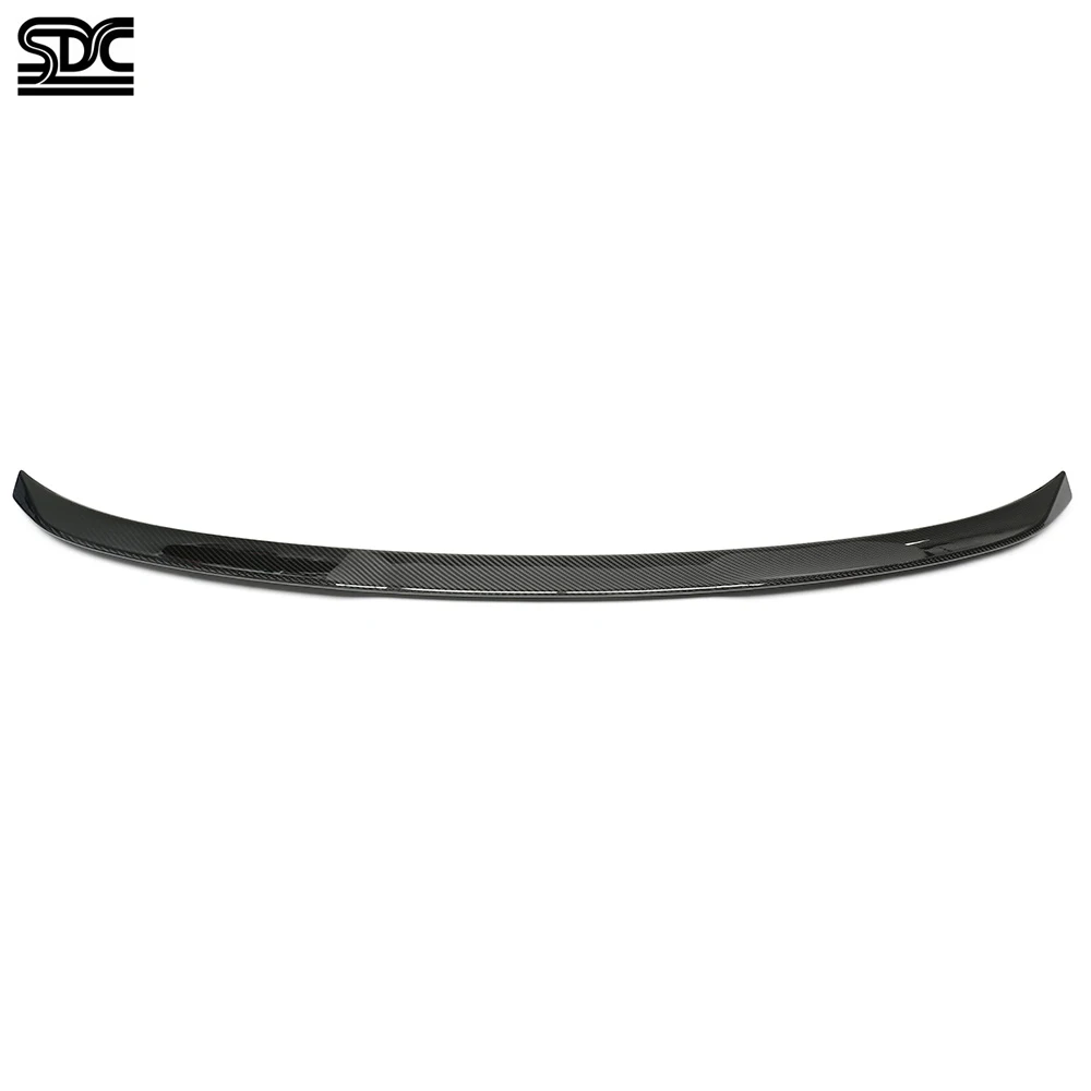 سبويلر خلفي من ألياف الكربون الجافة الحقيقية لسيارات BMW M4 G82 المنافسة G22 4 Series M440i كوبيه 2016 + جناح سبويلر خلفي قطعة واحدة #3