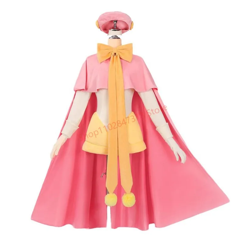 

Anime Kinomoto Sakura Cosplay Costume Cardcaptor Sakura Winter Clothing And Hat The Last Judgment Magical Girl Dressing Up