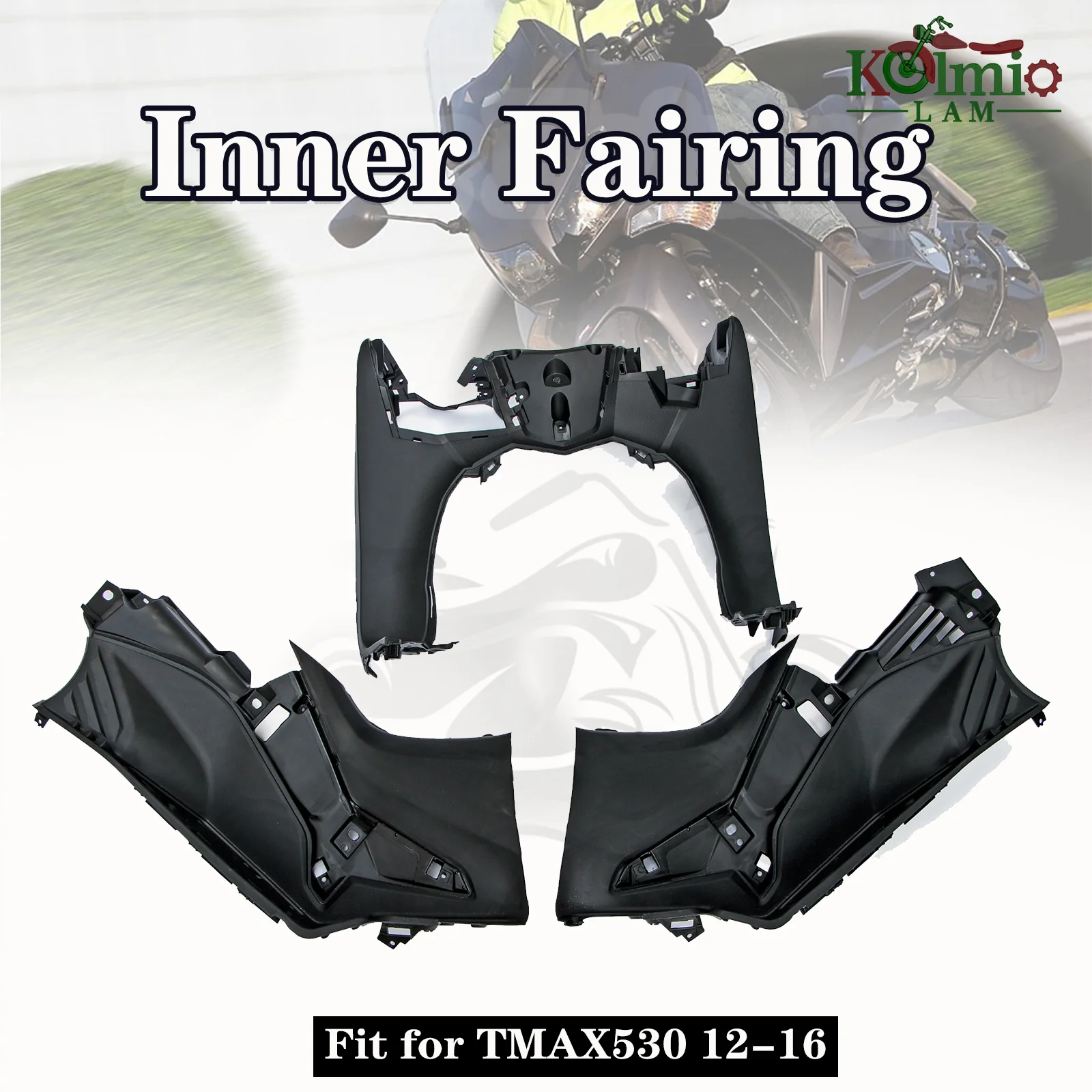 Accessoires de moto adaptés pour YAMAHA 2012 – 2016 TMAX530 T-MAX530, ensemble de carénage intérieur, Kit de carrosserie TMAX 530 2013 2014 15