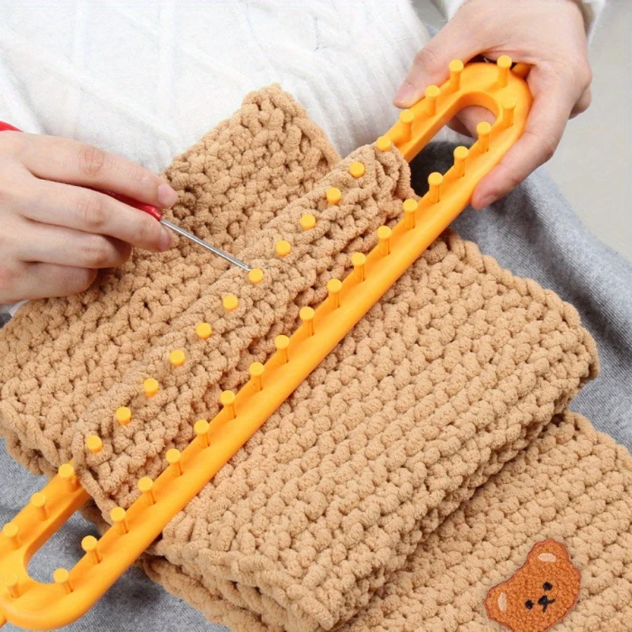 1 Set Scarf Hat Knitting Artifact Wool Handmade DIY Knitter Sweater Lazy Knitting Scarf Scarf Tool Set