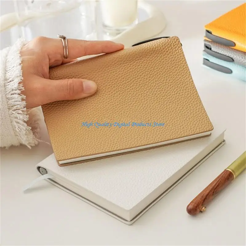 U2JE Pocket Size Journal Notebook With 90 Sheets Ribbon Bookmarks For Journaling