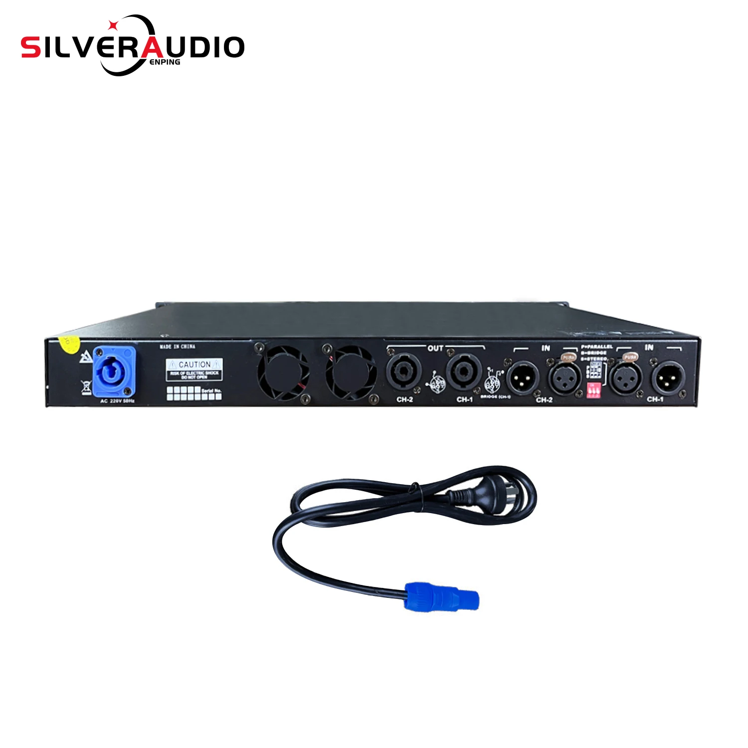 GAP-DM1000 Professional Digital Amplifier 1500watt *2 ClassD 1U Amplifier For Stage Bar DJ