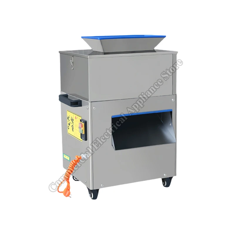 Chicken Chopping Machine Commercial Automatic Chicken Duck Goose Fish Rabbit Fresh Meat Chopping Diced Sliced Meat Slicer