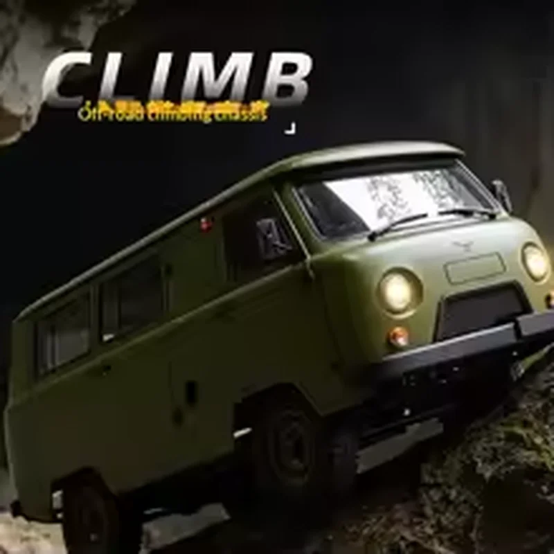 WPL C-104S Rc Car 4WD 1/12 Full Scale Truck UAZ-452 Remote Control Vehicle Car Toys C104S Off-road Model Cars For Adult Gifts