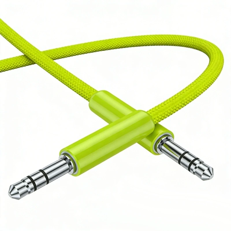 Full Length 120cm 3.5mm Auxiliary Cable Conversion Line For Connecting Smartphones To External Sound Devices
