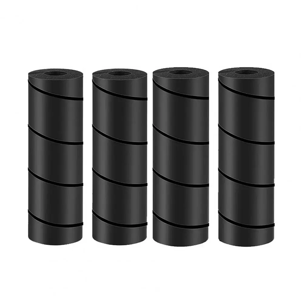 Epdm ラバートゥフォームグリップチューブスレッドデザインフォームサポート家庭用オブジェクト家具レッグガードセット衝突防止ベッドハード用