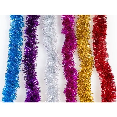 Christmas Glitter Fushia 2,16 m 5 cm