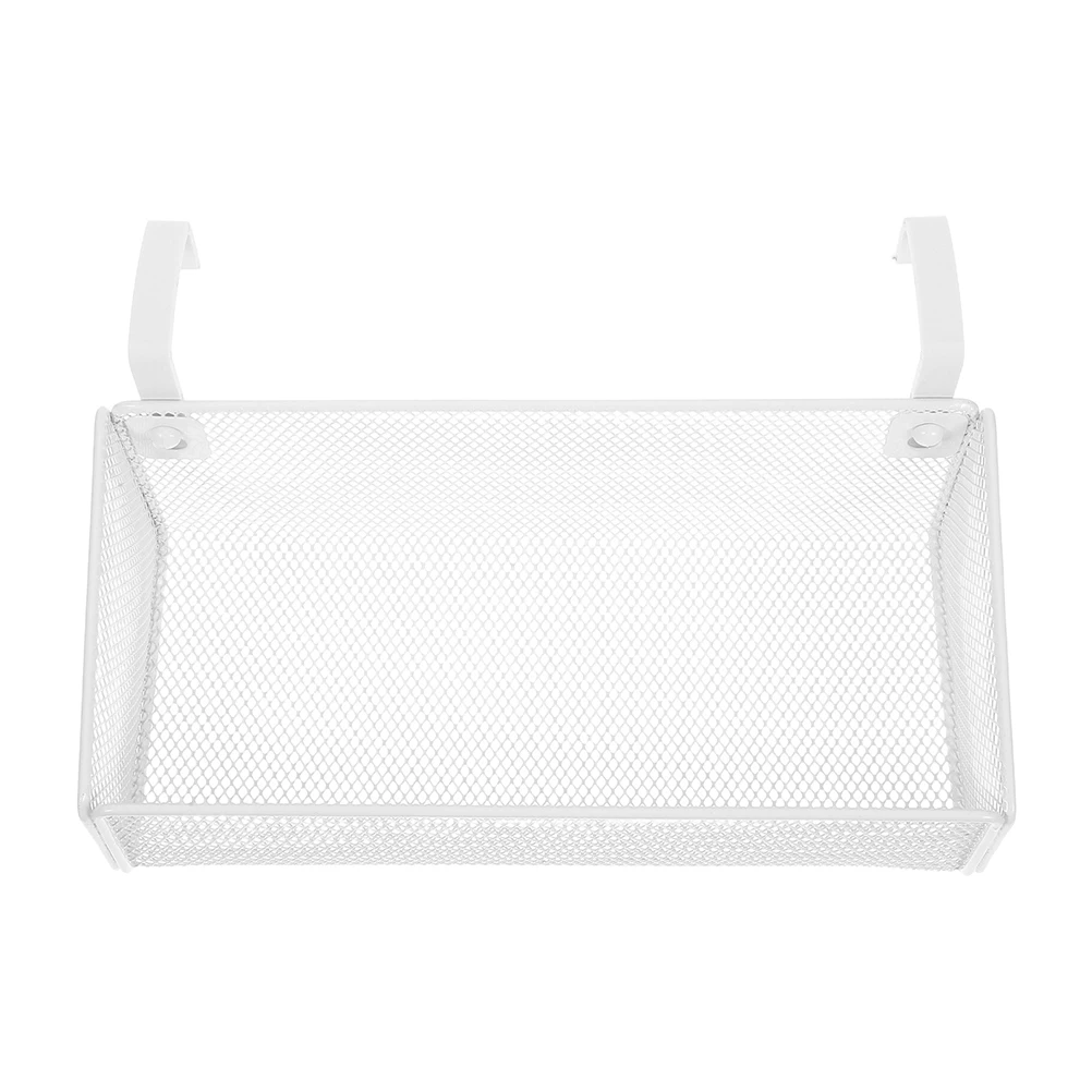 

Dual Layer Hanging Bedside Storage Rack Metal Mesh Basket Compact Organizer for Bedroom Dorm Office bed organiser metal