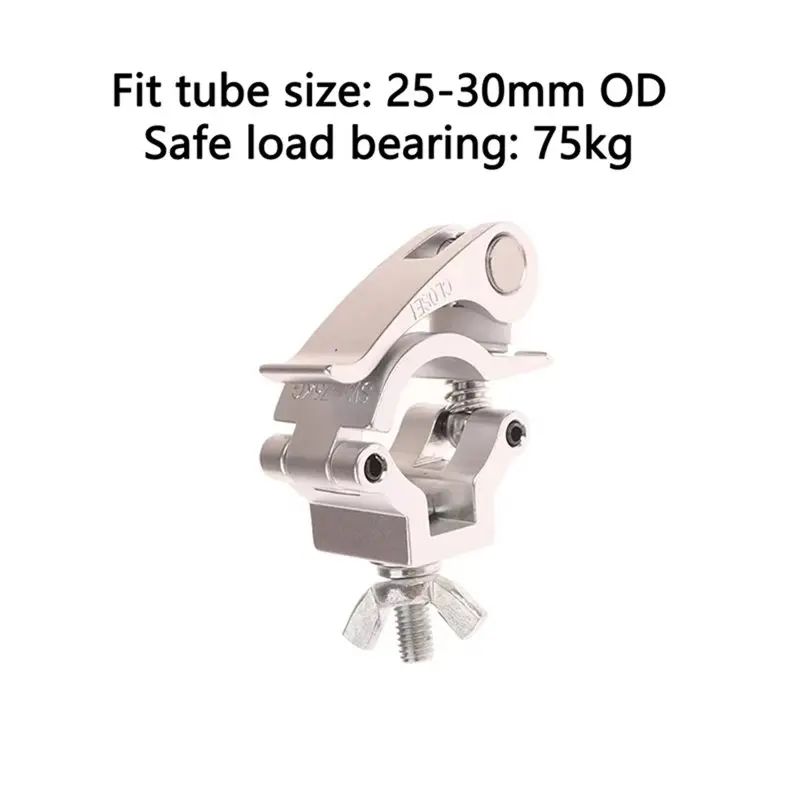 N96R Quick Release Clamp Single Ring Buckle Clamp Tube Pipe Quick Release Quick Release