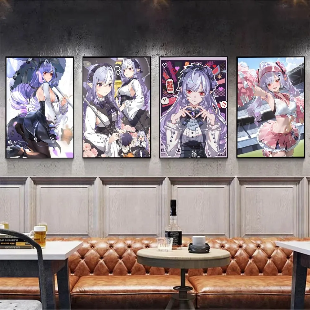 لعبة Zenless Zone Zero Hugo ملصق فني ذاتي اللصق مقاوم للماء ملصق ورقي مقهى بار ديكور جدران الغرفة