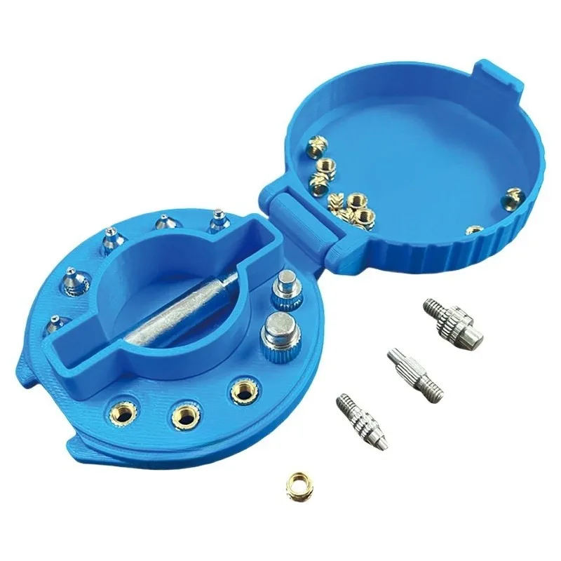 For Hot Melt Nut Implantation Machine Copper Nut, Thermal Conduction DIY Plastic 3D Printing Nut Column M1M8
