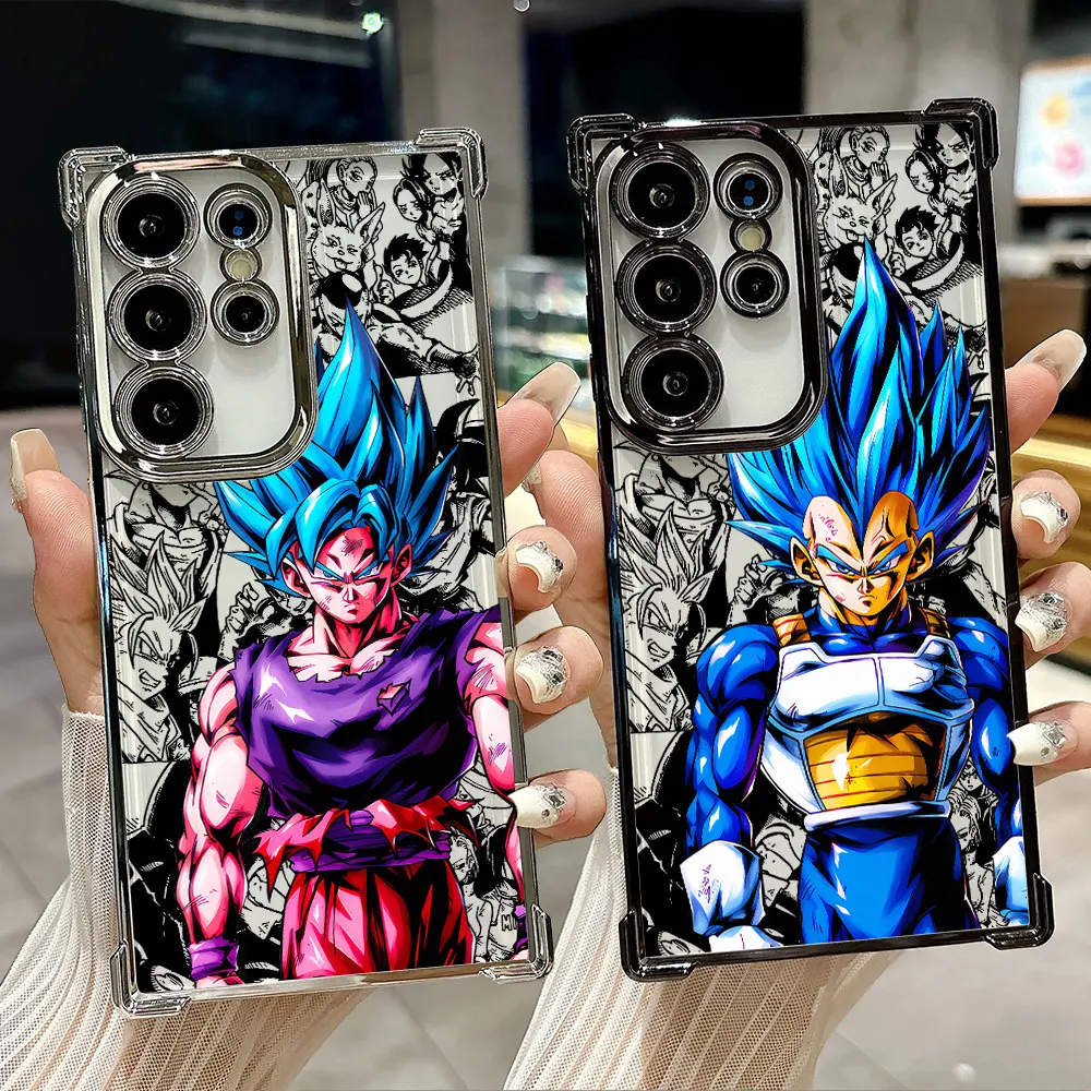 

Dragons Balls Goku Vegeta Saiyan Funda For Samsung S26Ultra Phone Case For Galaxy S25 FE S26 S24 S23 S22 S21 Ultra Plus 5G Cover