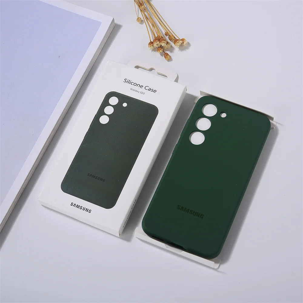 Samsung S24 Ultra/S23 Plus/S 23 5G Liquid Silicone Soft Case For Galaxy S23 Ultra/S22 Plus S22+ S 22 S22U S23U Phone Cover Shell image 6