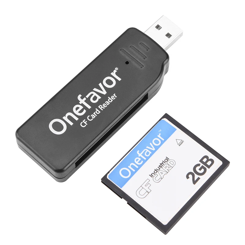 Onefavor CF Card Reader Universal High Speed USB2.0  Compact Flash Card Reader for PC Laptop Computer 100% Original