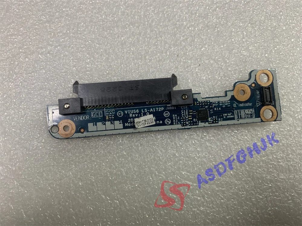 VIUS6 LS-A172P For Lenovo S5-S531 S5-S540 hard disk adapter board  100% Perfect work