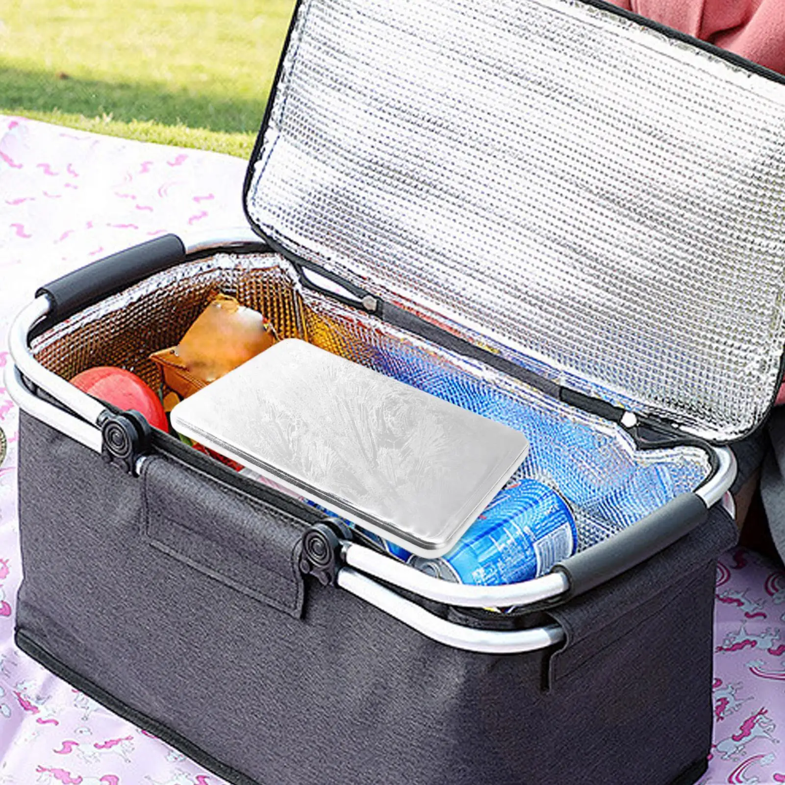 

Ланч-боксы из нержавеющей стали Пакеты со льдом Многоразовые пакеты для быстрой заморозки для сумок-холодильников для обедов Долговечные охлаждающие пакеты со льдом