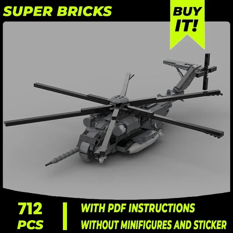 

Moc Building Bricks Military Model Super Stallion Fighter Technology Modular Blocks Gifts Toys For Childen DIY Sets Assembly